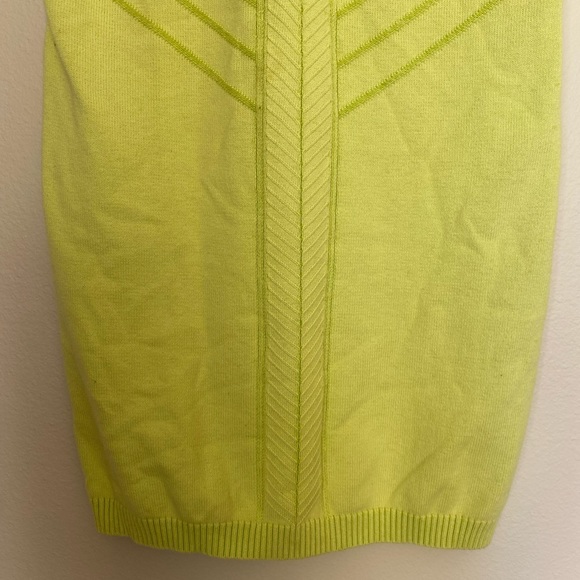 Title Nine green sleeveless knitted mini dress size medium - Picture 3 of 6